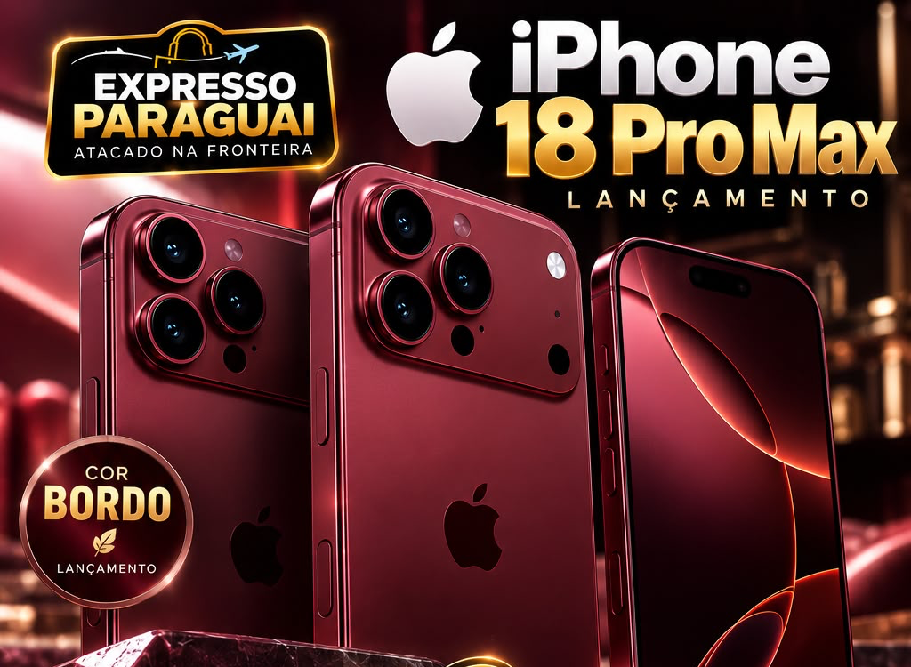 Combo 3x iPhone 18 Pro Max 256GB Bordô